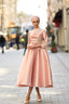 Gala Evening Gown in Powder Pink