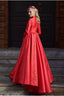 Hanzade Evening Gown in Red