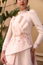 Mihra Evening Gown in Powder Pink