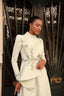 Mihra Evening Gown in Mint