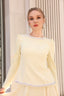 Rosalin Evening Set in Yellow