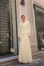 Rosalin Evening Set in Yellow