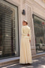 Rosalin Evening Set in Yellow