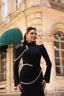 Farah Evening Gown in Black