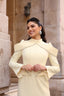 Bihter Evening Gown in Yellow