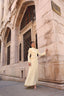 Bihter Evening Gown in Yellow