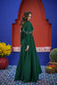 Lunara Evening Dress Emerald