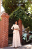Mihra Evening Gown in Beige