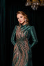 Eslem Evening Dress Emerald
