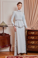 Selena Evening Dress Sky Blue