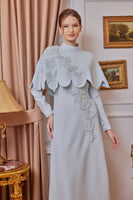 Ilayda Evening Dress Sky Blue