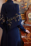 Selda Evening Dress Navy Blue