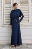Ilayda Evening Dress Navy Blue