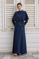 Ilayda Evening Dress Navy Blue