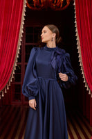 Elanora Evening Dress Navy Blue
