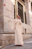 Ajda Evening Gown in Beige