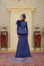 Mahur Evening Dress Navy Blue