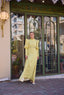Nadima Evening Dress Yellow