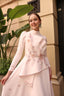 Mihra Evening Gown in Powder Pink