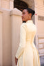 Velora Evening Gown in Yellow