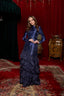 Elina Evening Dress Navy Blue
