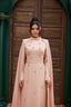 Taşlı Pelerin Evening Gown