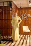 Nilda Evening Dress Yellow
