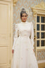 Nazlı Evening Dress Ecru