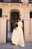 Velora Evening Gown in Yellow