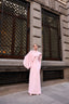 Ajda Evening Gown in Powder Pink