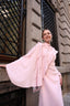 Ajda Evening Gown in Powder Pink