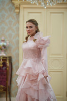 Gulnur Evening Dress Powder