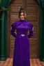 Stella Evening Dress Purple