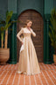 Rabella Evening Dress Beige