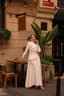 Mihra Evening Gown in Powder Pink