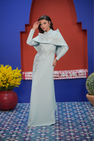 Gülda Evening Dress Sky Blue