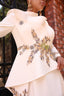Mihra Evening Gown in Beige