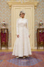 Nazlı Evening Dress Ecru