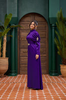 Stella Evening Dress Purple