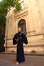 Canan Evening Gown in Navy