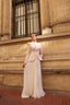 Nova Evening Gown in Powder Pink