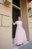 Rabin Evening Gown in Dusty Rose
