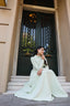 Rabin Evening Gown in Mint