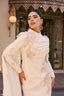 Zarife Evening Gown in Beige