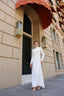 Zarife Evening Gown in White