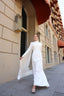 Zarife Evening Gown in White