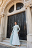 Zarife Evening Gown in Sky Blue