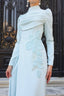 Zarife Evening Gown in Sky Blue