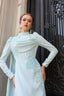 Zarife Evening Gown in Sky Blue