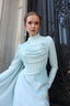 Zarife Evening Gown in Sky Blue